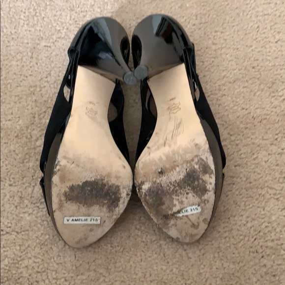 Via Spiga Amelie suede and patent heel - Picture 6 of 7